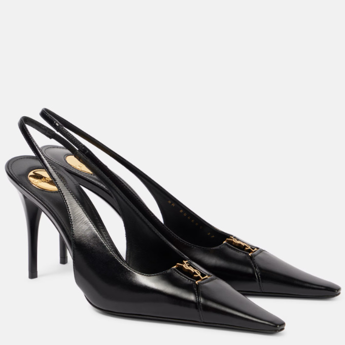 Saint Laurent Babylone Breteuil Slingback